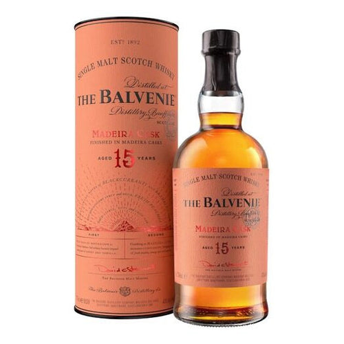 The Balvenie 15 Years Old MADEIRA CASK Finish 43% Vol. 0,7l in Giftbox