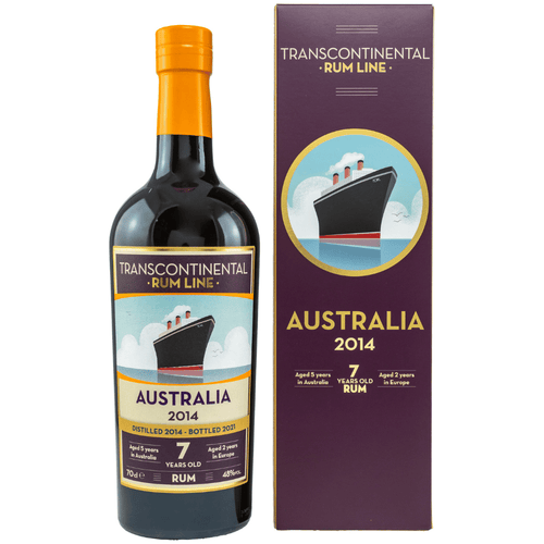 Transcontinental Rum Line AUSTRALIA 2014 48% Vol. 0,7l in Giftbox