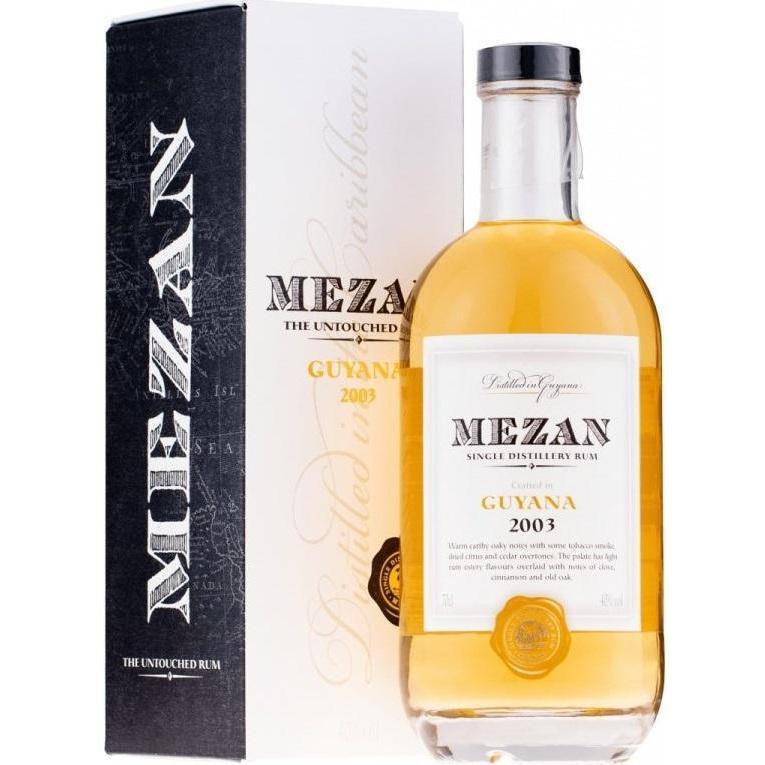 Mezan Single Distillery Rum GUYANA 2003 40% Vol. 0,7l in Giftbox