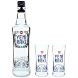 Yeni Raki 45% Vol. 0,7l in Giftbox with 2 glasses