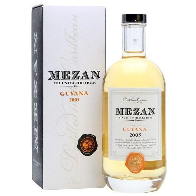 Mezan Single Distillery Rum GUYANA 2005 40% Vol. 0,7l in Giftbox
