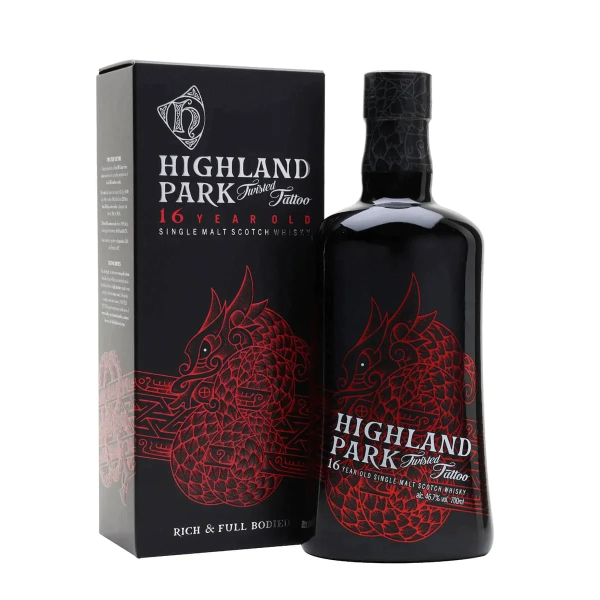 Highland Park 16 Years Old TWISTED TATTOO 46,7% Vol. 0,7l in Giftbox