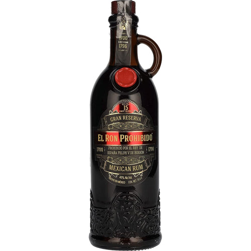 El Ron Prohibido Solera 15 Gran Reserva Finest Blended Mexican Rum 40% Vol. 0,7l