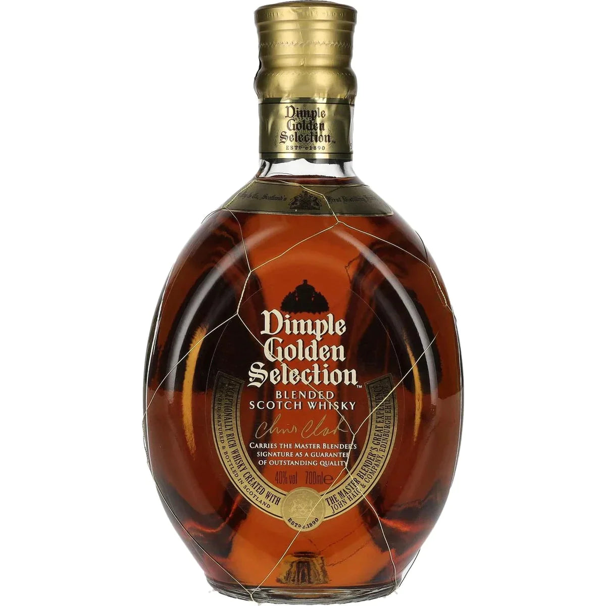 Dimple GOLDEN SELECTION Blended Scotch Whisky 40% Vol. 0,7l