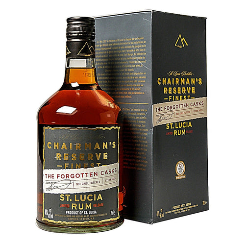 Chairman's Reserve THE FORGOTTEN CASKS Finest St. Lucia Rum 40% Vol. 0,7l in Giftbox