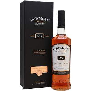 Bowmore 25 Years Old Islay Single Malt 43% Vol. 0,7l in Giftbox