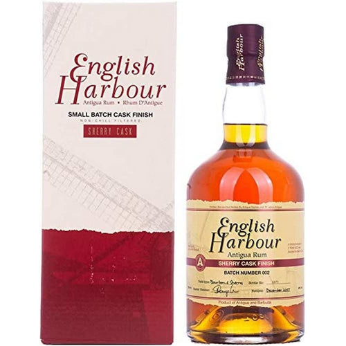 English Harbour SHERRY CASK FINISH Small Batch Antigua Rum 46% Vol. 0,7l in Giftbox