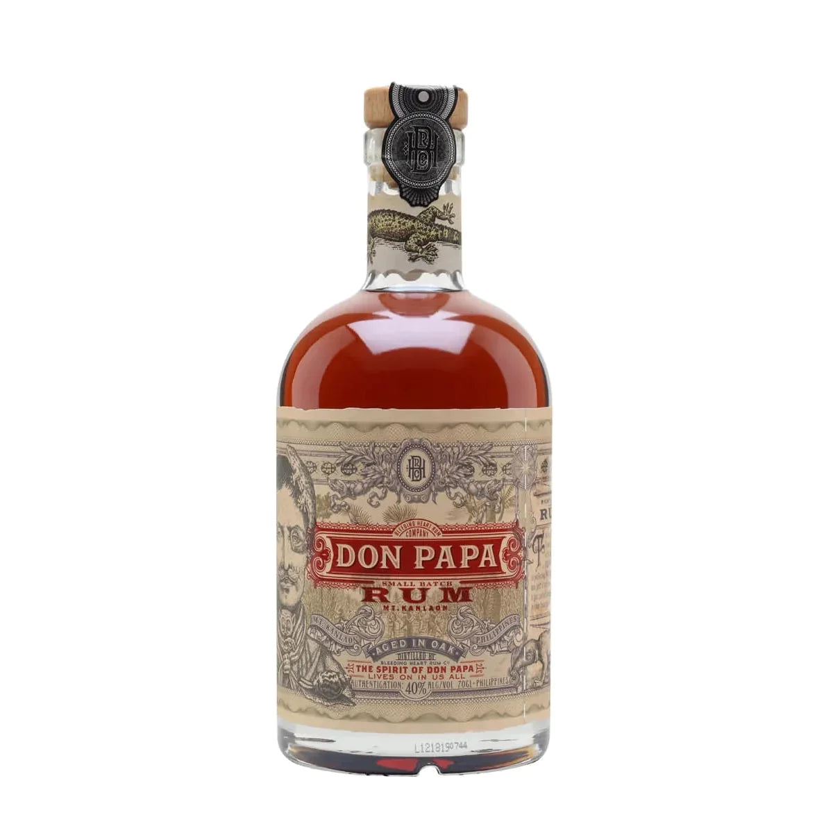 Don Papa 7 Years Old Small Batch Rum 40% Vol. 0,7l